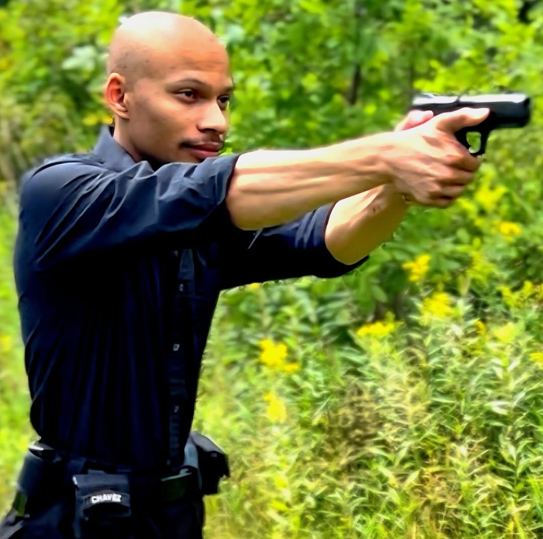 Anthony Chavez firearms training outdoors